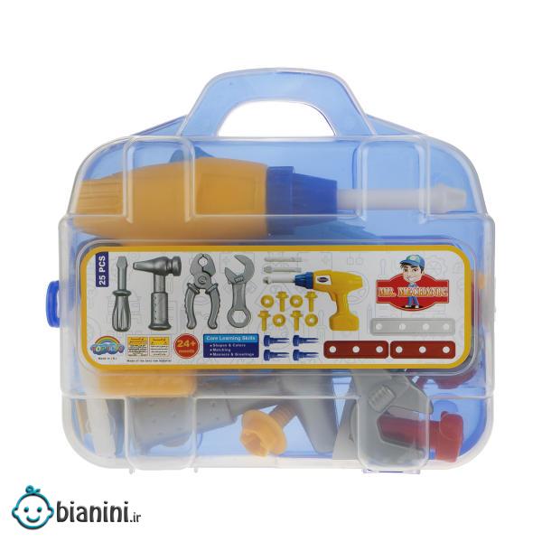 ست اسباب بازی ابزار مکانیکی کودک مدل Mr.Mechanic