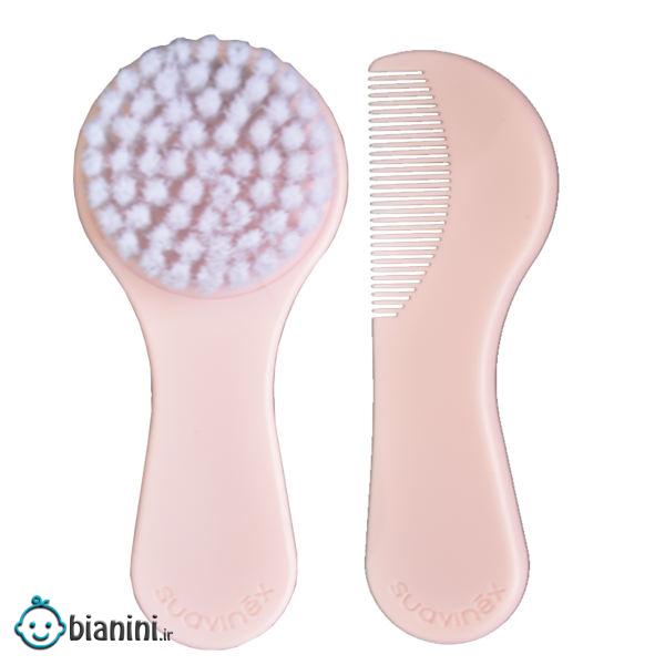 ست برس و شانه نوزاد ساونیکس کد 3162384 ست برس و شانه نوزاد ساونیکس کد 3162384