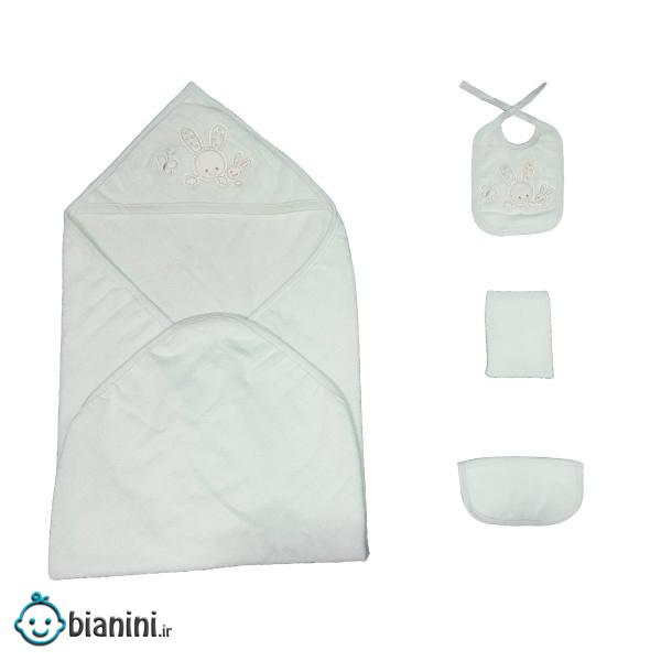 ست حوله 4 تکه کودک کد 24