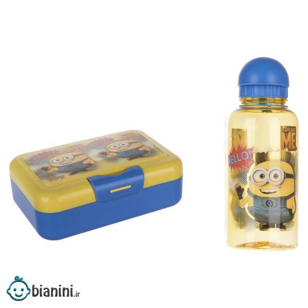 ست ظرف غذای کودک مدل Minions