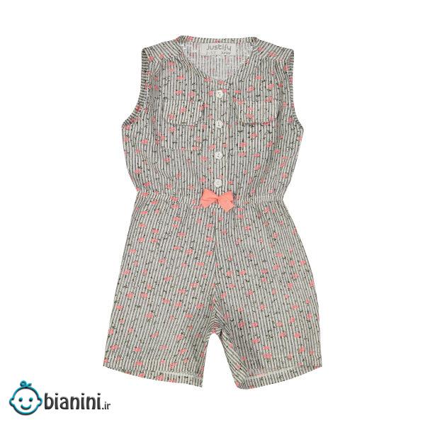 سرهمی دخترانه جاستیفای جونیور مدل K0442076JS-GREY