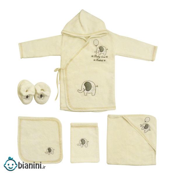 سرویس حوله کودک 5 تکه مدل H03