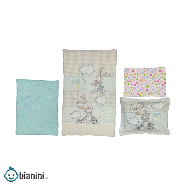 سرویس خواب 5 تکه نوزاد صبااو مدل Rabbit