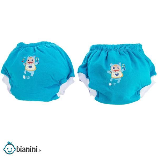 شورت آموزشی وی مدل پسرانه سایز متوسط بسته 2عددی