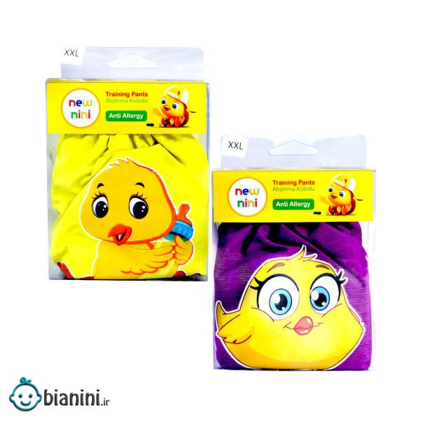 شورت آموزشی کودک نیو نی نی مدل JJ2 سایز XXL مجموعه 2 عددی شورت آموزشی کودک نیو نی نی مدل JJ2 سایز XXL مجموعه 2 عددی