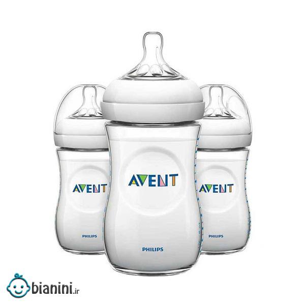 شیشه شیر اونت مدل SCF693/37ظرفیت 260میلی لیتر بسته 3عددی