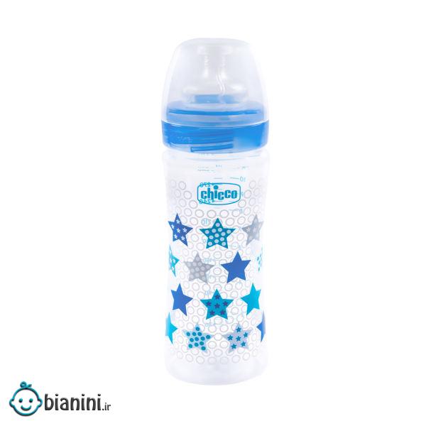 شیشه شیر چیکو مدل ستاره ظرفیت 330 میلی لیتر