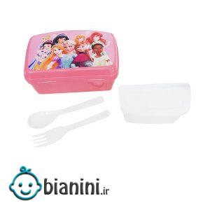 ظرف غذا 4 تکه کودک طرح فروزن کد 2