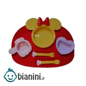 ظرف غذا 6 تکه کودک کد 1038