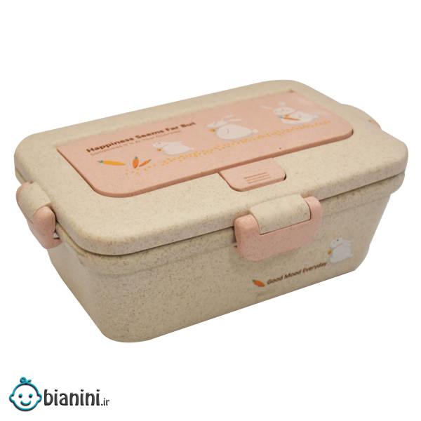 ظرف غذا کودک طرح خرگوش کد 2090