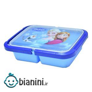 ظرف غذای 2 تکه کودک مدل فروزن کد 03
