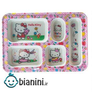 ظرف غذای کودک طرح Hello Kitty مدل 401