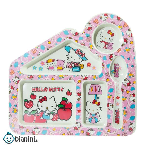 ظرف غذای کودک طرح Hello Kitty مدل 404 ظرف غذای کودک طرح Hello Kitty مدل 404