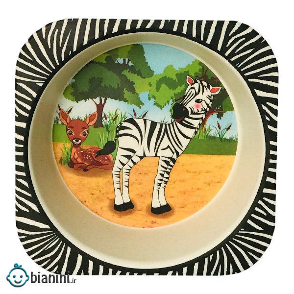 ظرف غذای کودک مدل Kind zebra