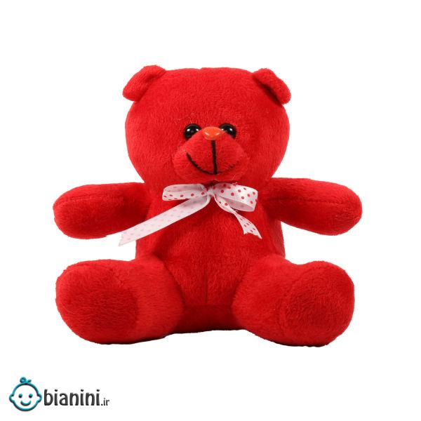 عروسک طرح خرس کد 002 ارتفاع 15 سانتی متر عروسک طرح خرس کد 002 ارتفاع 15 سانتی متر