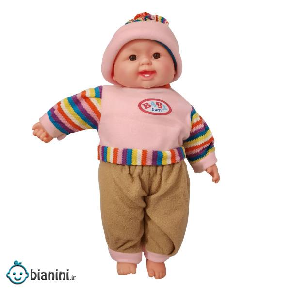 عروسک طرح نوزاد کد 200 ارتفاع 40 سانتی متر