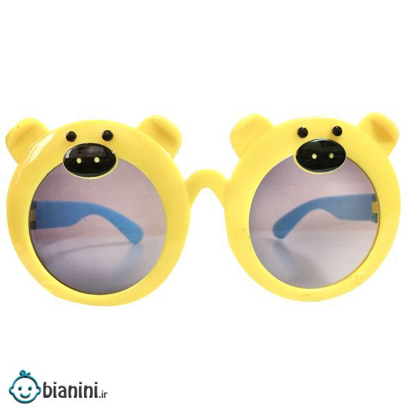 عینک آفتابی بچگانه طرح خوک کد 1527