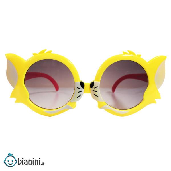 عینک آفتابی بچگانه طرح گربه کد KD61008