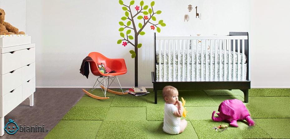 فرش اتاق نوزاد چه ویژگی‌هایی باید داشته باشد؟