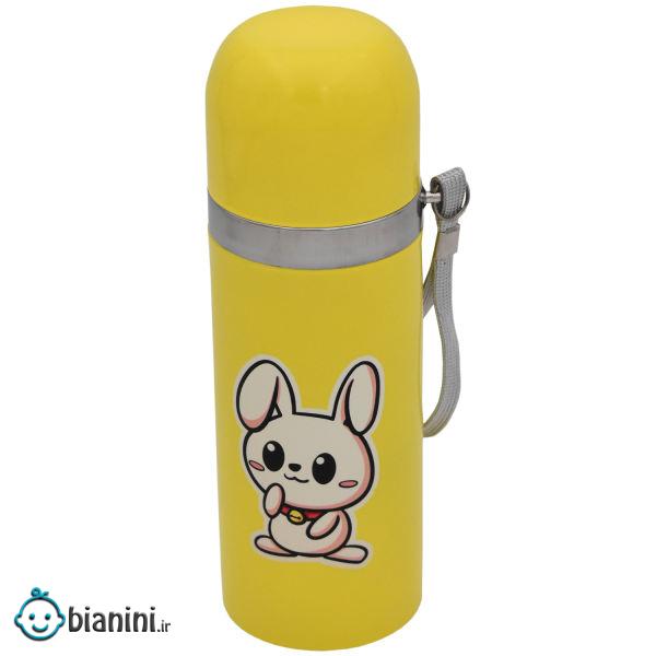 فلاسک کودک طرح خرگوش کد 01 گنجایش 0.35 لیتر فلاسک کودک طرح خرگوش کد 01 گنجایش 0.35 لیتر