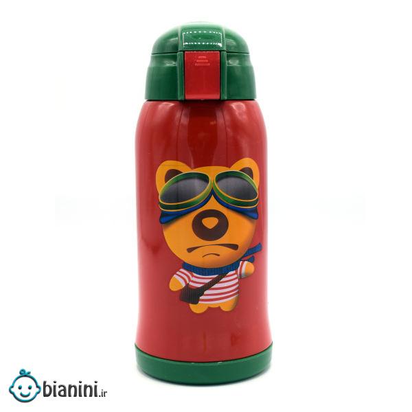 فلاسک کودک طرح گربه گنجایش 0.50 لیتر