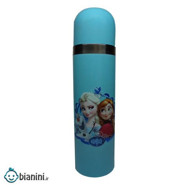 فلاسک کودک مدل MO114FA طرح Frozen گنجایش 500 میلی لیتر