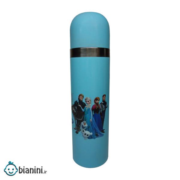 فلاسک کودک مدل MO114FB طرح Frozen گنجایش 500 میلی لیتر