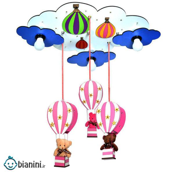 لوستر اتاق کودک طرح بالن کد M1