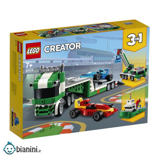 لگو سری Creator مدل Race Car Transporter کد 31113