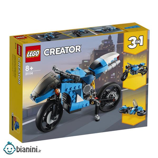 لگو سری Creator مدل Superbike کد 31114
