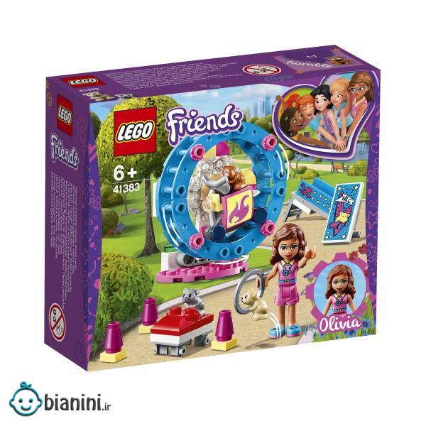 لگو سری Friends مدل 41383 Olivia Hamster Playground
