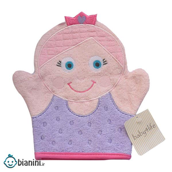 لیف حمام کودک بیبی فور لایف مدل دختر کد 923