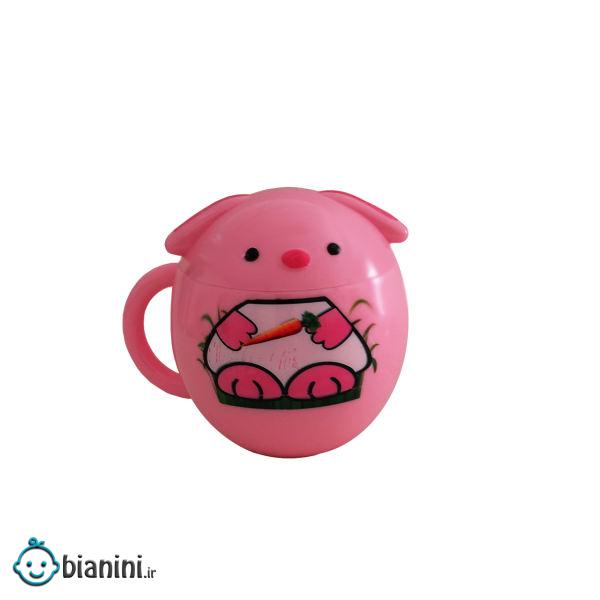 لیوان طرح خرگوش کد kh1