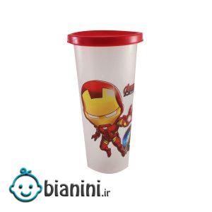 لیوان کودک طرح Iron Man کد 3
