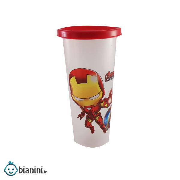 لیوان کودک طرح Iron Man کد 3