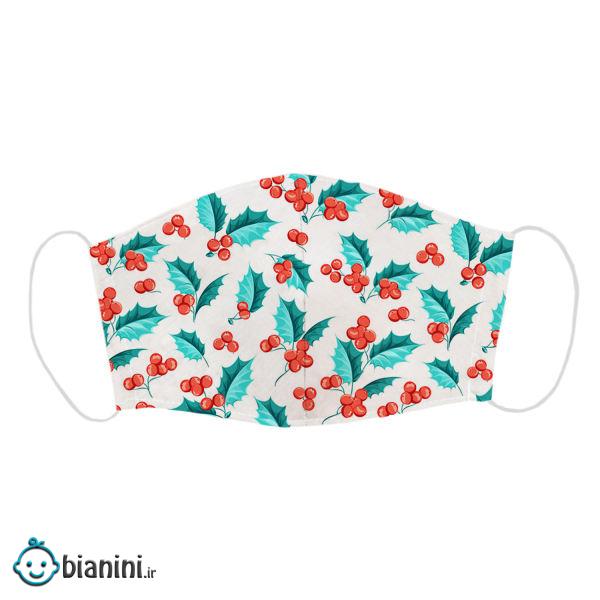 ماسک تزیینی طرح تمشک مدل 045