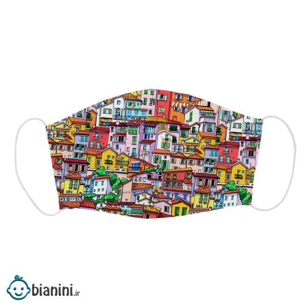 ماسک تزیینی طرح خانه مدل 040