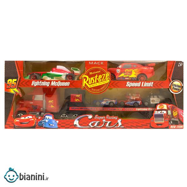 ماشین اسباب بازی مدل Rust-eze مجموعه 6 عددی