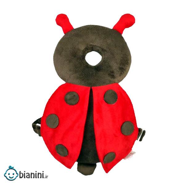 محافظ سر کودک طرح کفشدوزک کد gh 254
