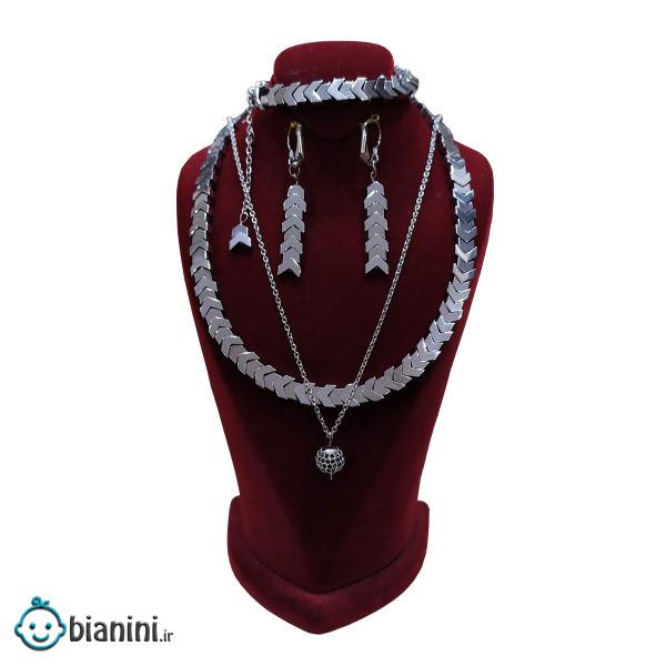نیم ست دخترانه مدل FLSH کد SILVER1