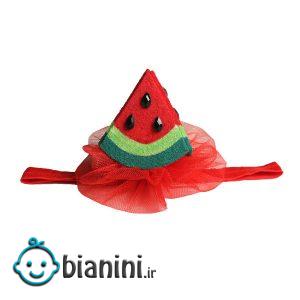 هدبند نوزاد طرح هندوانه کد FBC01180