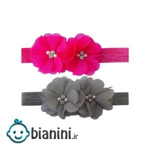 هدبند نوزاد کد GM-134 مجموعه 2 عددی