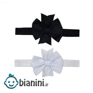 هدبند نوزادی فاباکا کد FBC01144 مجموعه ۲ عددی