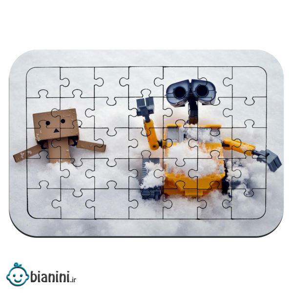 پازل 35 تکه طرح WALL-E مدل NI1428 پازل 35 تکه طرح WALL-E مدل NI1428