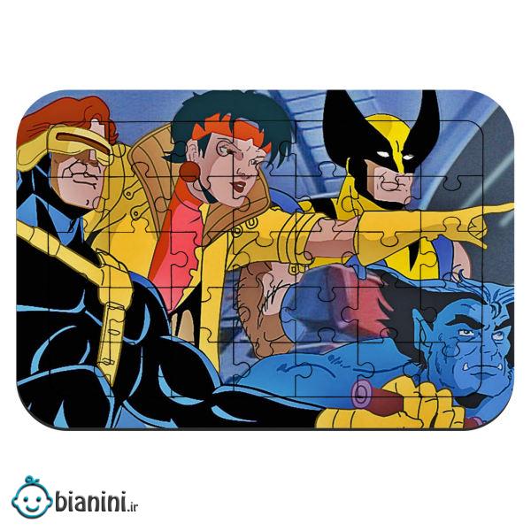 پازل 35 تکه طرح انیمیشن X-MEN  مدل NI1161