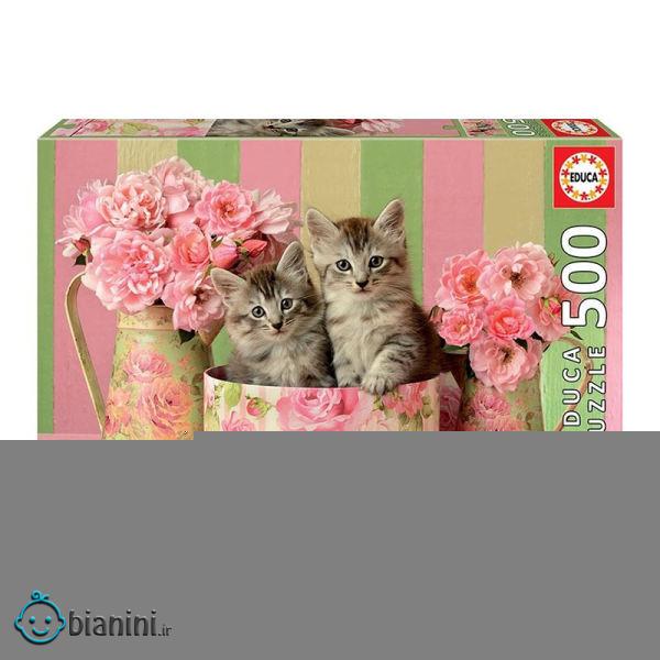 پازل 500 تکه ادوکا مدل Kiten roses