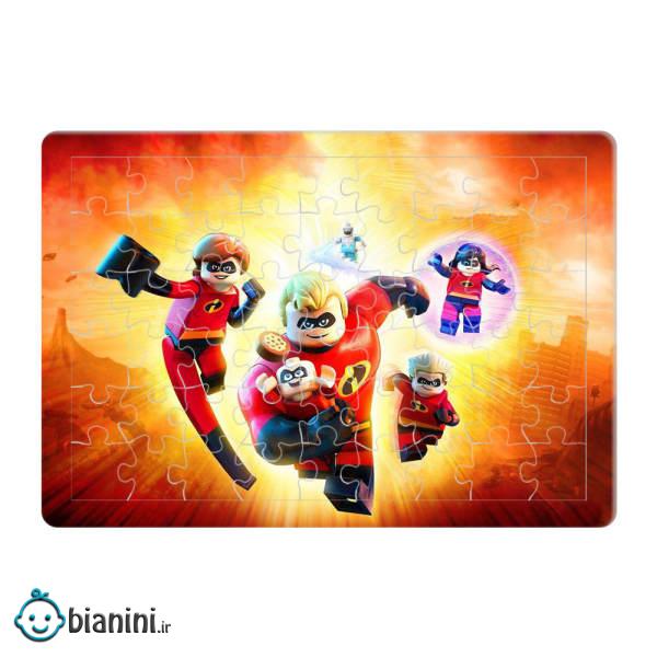 پازل 54 تکه طرح Incredibles مدل P0034