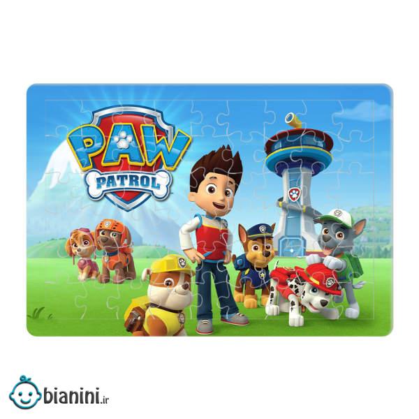 پازل 54 تکه طرح PAW Patrol مدل P0055