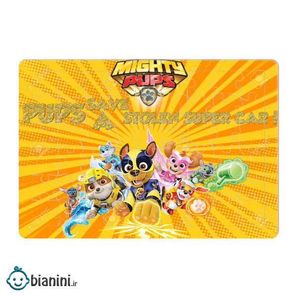 پازل 54 تکه طرح PAW Patrol مدل P0070