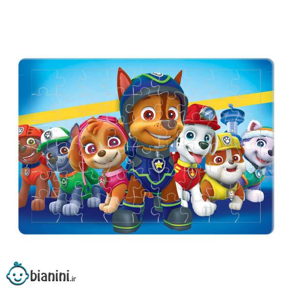 پازل 54 تکه طرح PAW Patrol مدل P0074